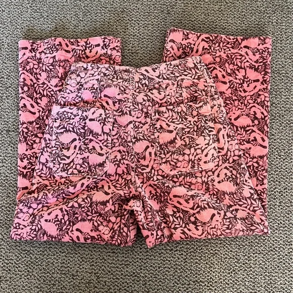 Anthropologie crushed velvet Collette pant - Picture 4 of 5